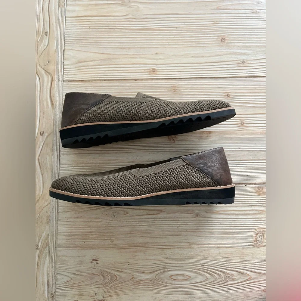 Eileen Fisher women’s Olive Mesh Loafers